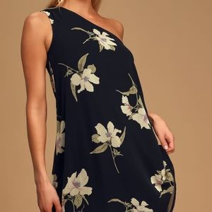 One Shoulder Lulus Maui Dress
